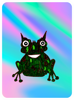 Forgiving Horned Frog (Hologram)